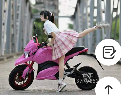 新款小公猴子电动摩托车M3M5酷车电摩72...