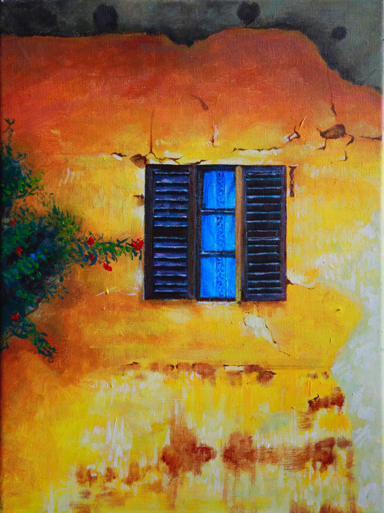 油画作品打折出售，纯手绘学生临摹油画作品，...