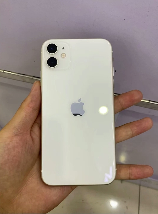 苹果11白色99新国行128g双卡双待，整...