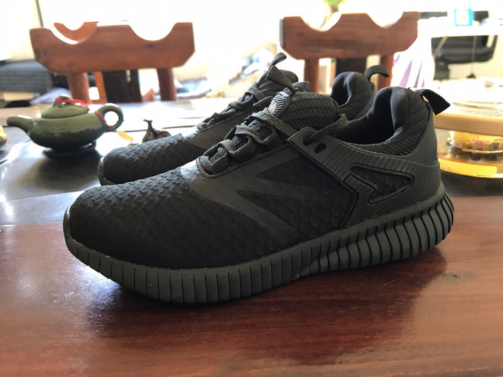 正品camel骆驼男鞋飞织慢跑鞋运动鞋原盒...