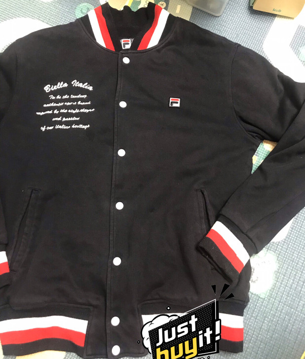斐乐男士梭织外套秋季款潮流棒球服运动外套 ...