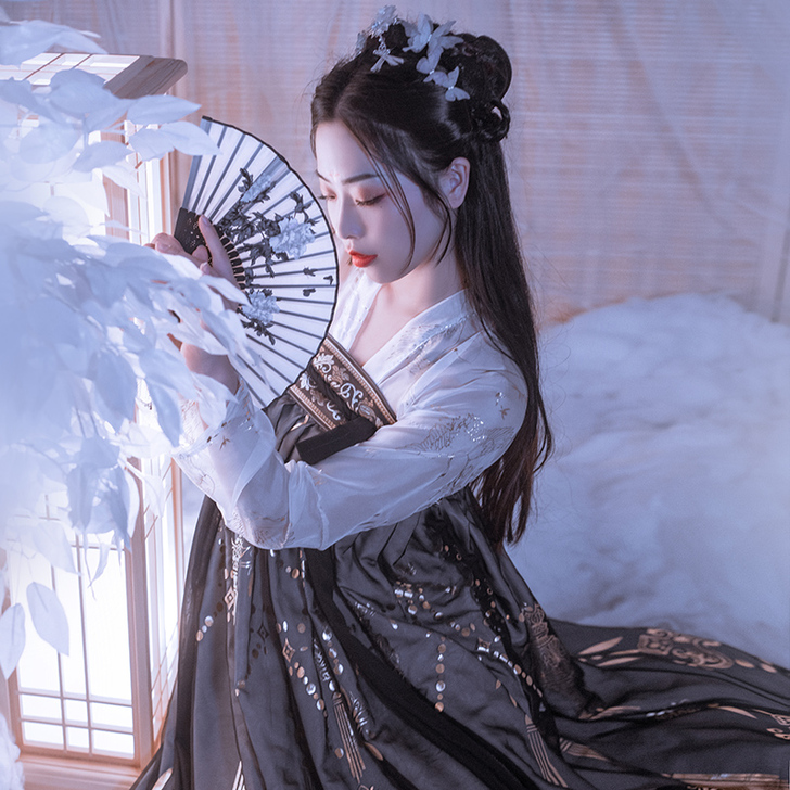 艺缕原创正品汉服齐胸襦裙改良汉服女传统中国...