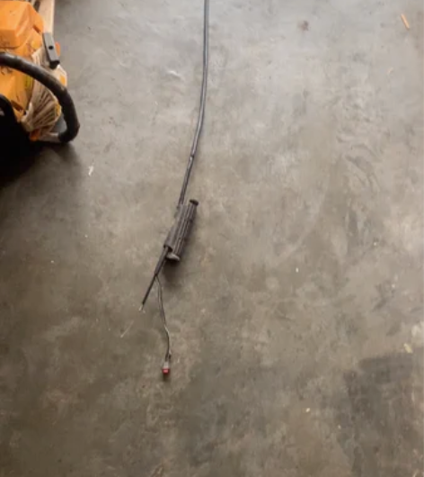 宗申割草机原装开油门开关手把，他和普通的不...