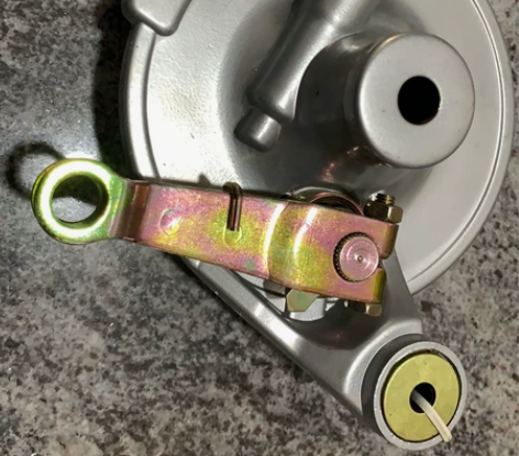 摩托车豪迈大沙CH125风速前轮鼓盖里程齿...