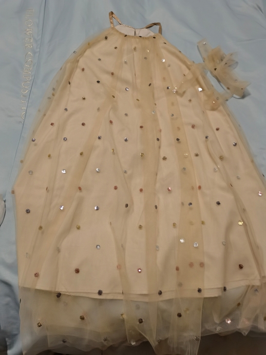 SASA小姐  下凡辛苦了夏季挂脖连衣裙仙...