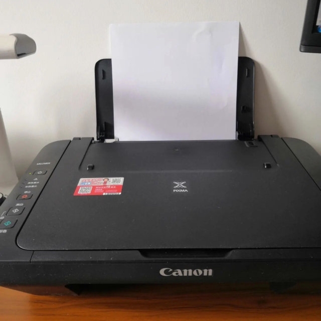 佳能MG2580彩色打印机家用办公用复印扫...