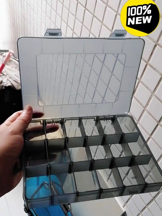 发四个！零件盒收纳盒多格配件盒小零件可拆分...