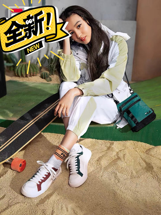 2021斐乐夏季新款FUSION潮牌男子潮...