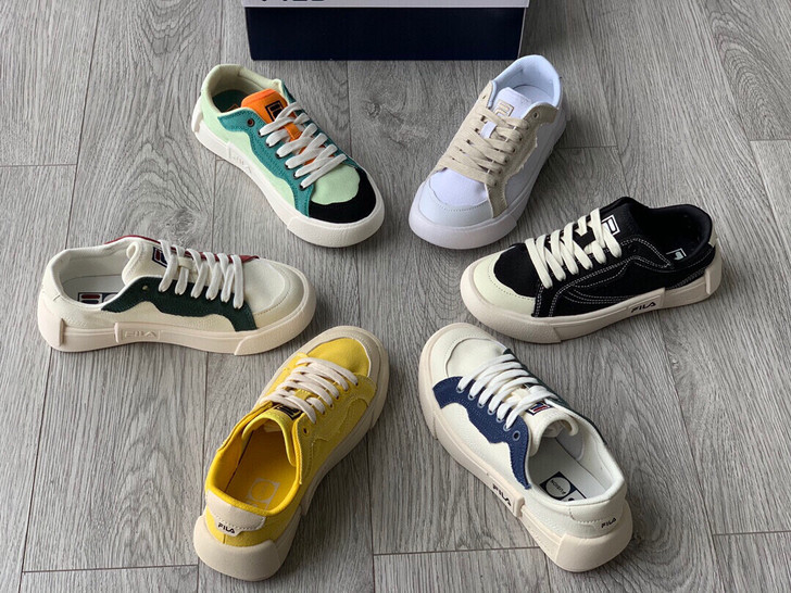 fila帆布鞋！五颜六色太可爱了！
