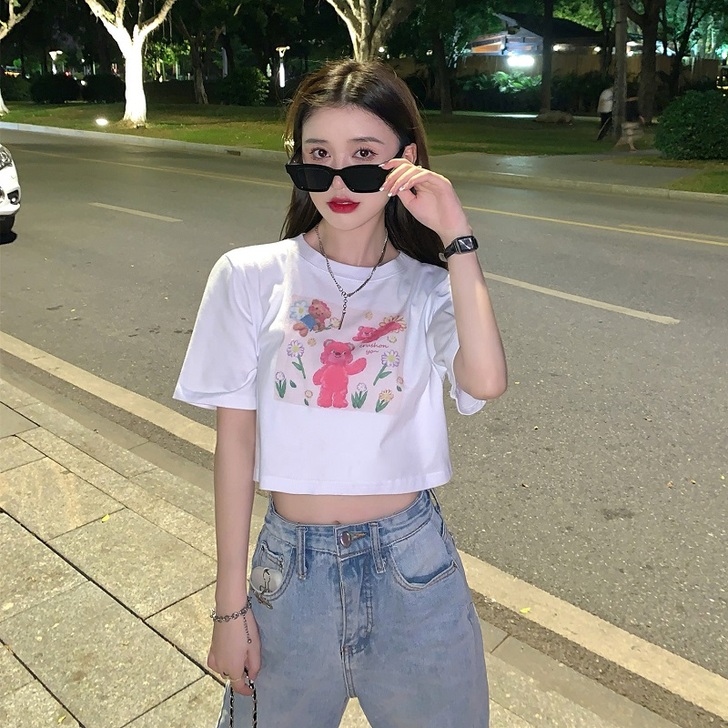 晶美雅 蕾丝雪纺衫