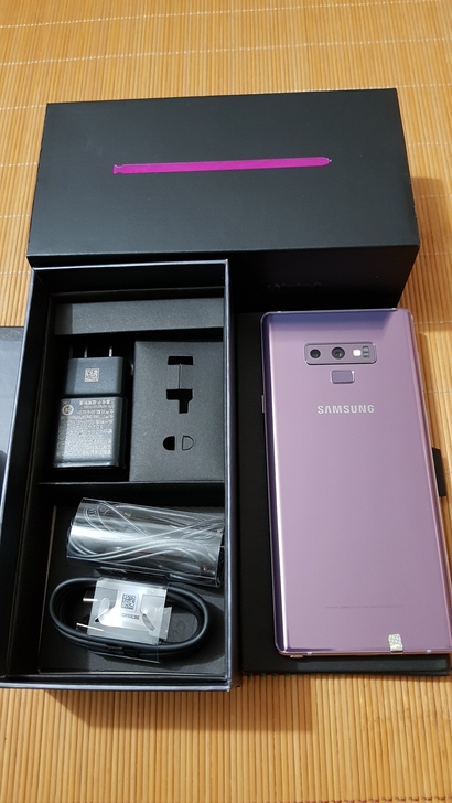 三星note9，8+512g顶配，双卡国行...