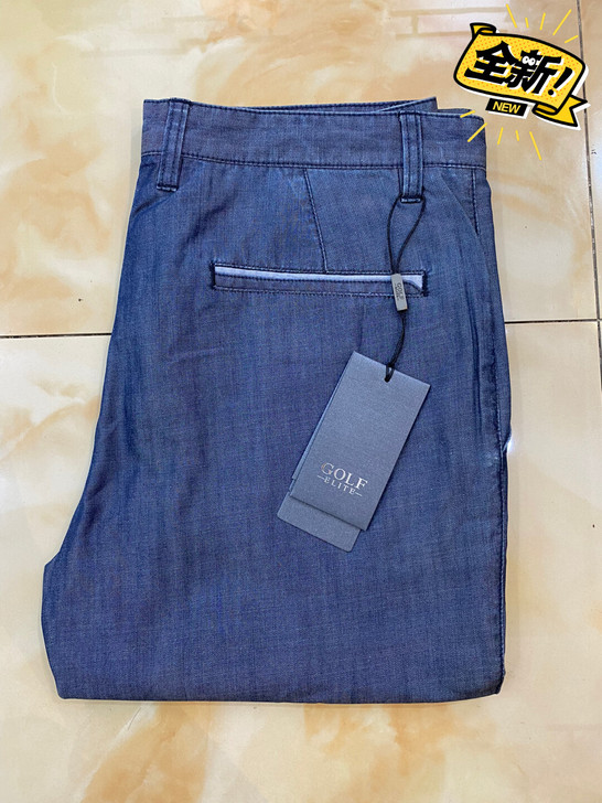 夏季款 高尔夫品牌男士商务休闲牛仔裤 直筒...