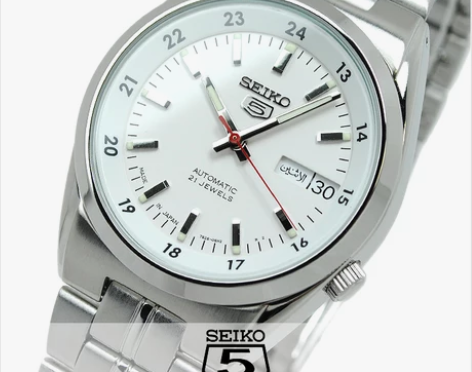 日本正品代购原装精工5号机械手表复古男表S...