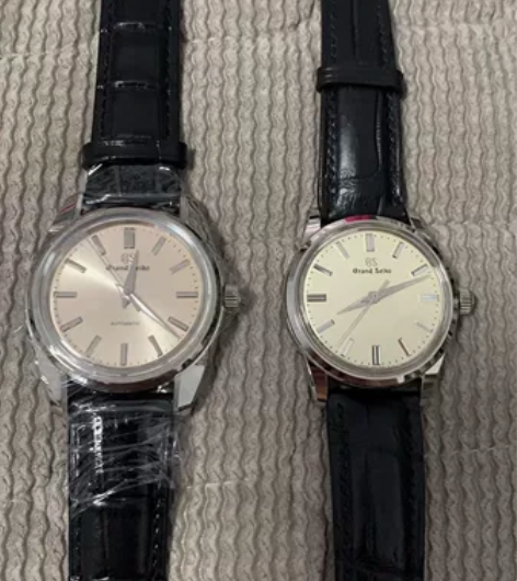 教父gs 石英香槟色，经典GS44壳型，表...