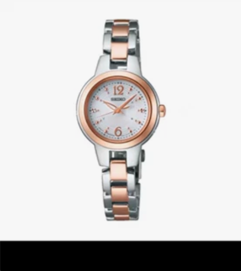 日本SEIKO精工太阳能电波表休闲防水女腕...