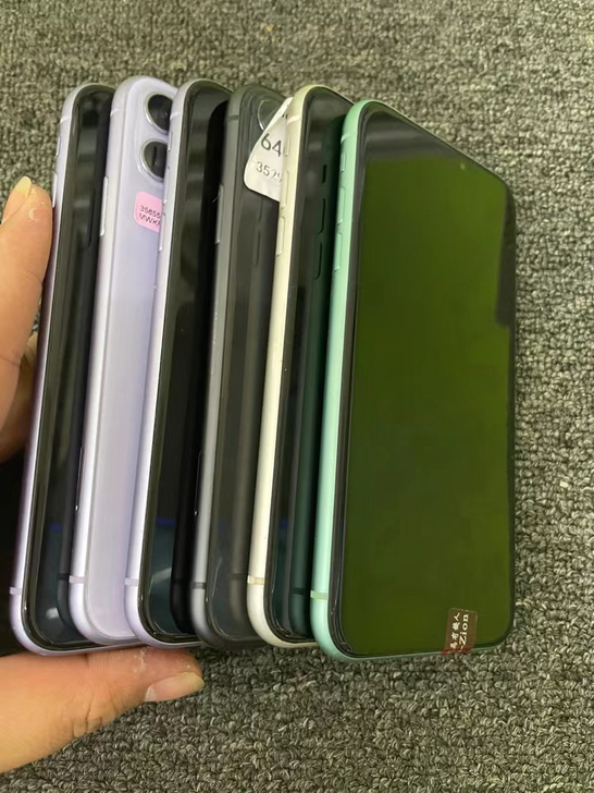美版iPhone11紫色 苹果11纯原有面...