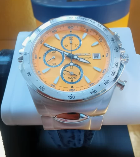 精工 seiko 橙子 计时 闹钟 特别版...