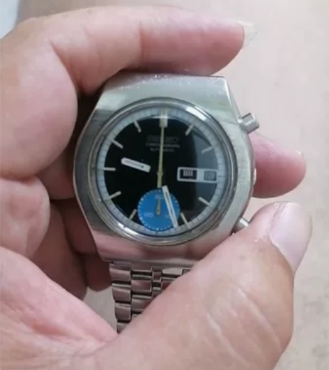 精工计时全自动手表，古董精工，全自动计时手...