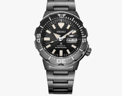 精工怪兽黑色 2020年年末买入 平时保养...