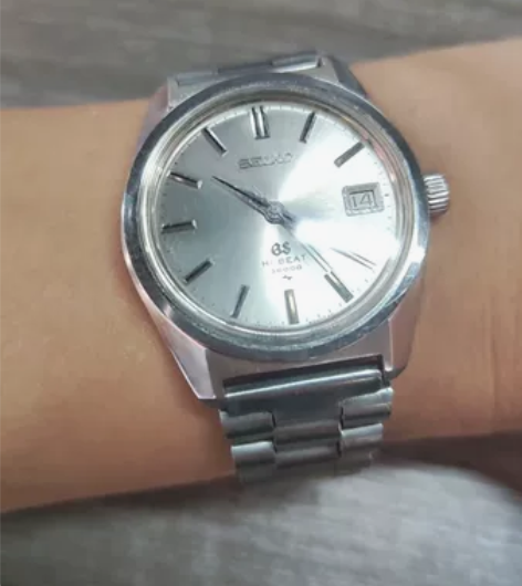 精工GS手动机械手表，当年参加天文台认证的...