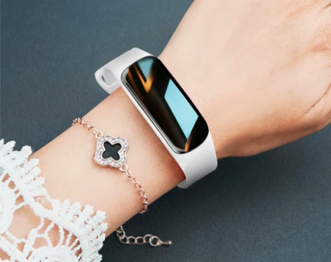 智能手表女适用于华为苹果手机血压计步运动考...