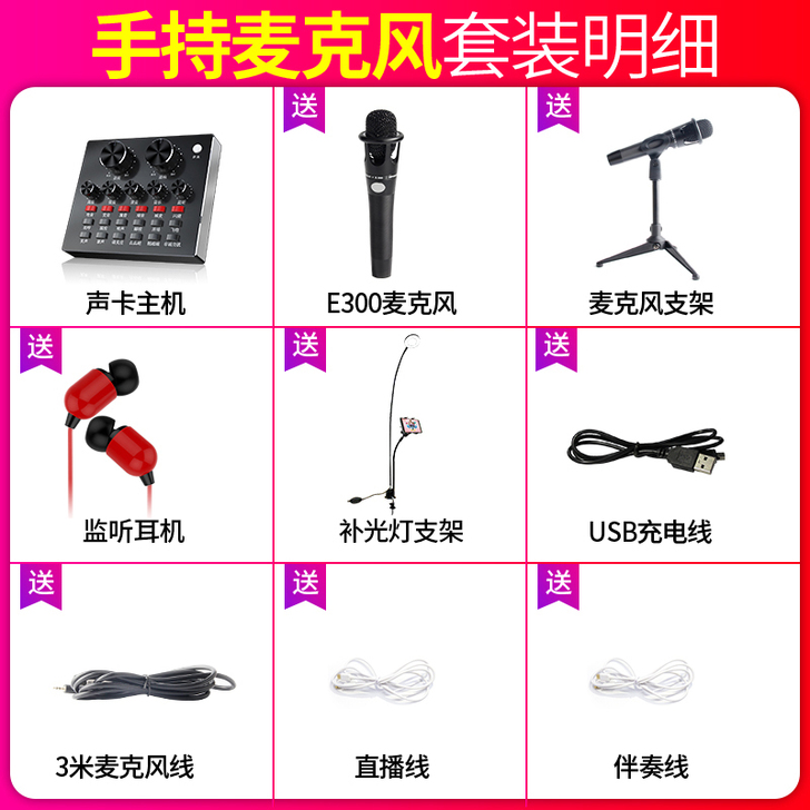 EARISE/雅兰仕 麦克风，全新