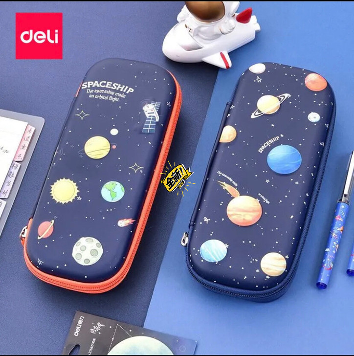 得力星空笔袋全新空间大