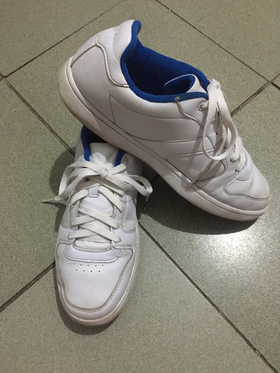 夏季男生网红潮鞋小白鞋特步小白鞋