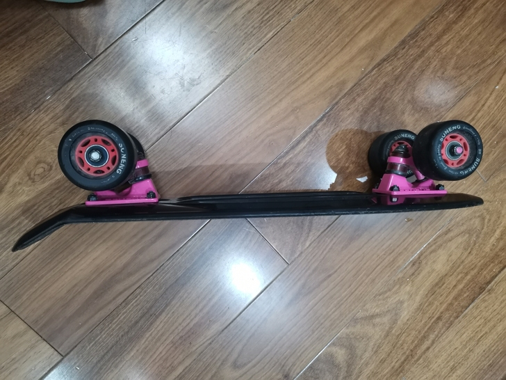 转一滑板，品牌：速能，小鱼板滑板香蕉板，儿...