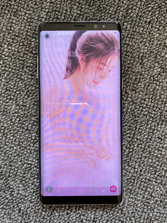 三星note 8，功能正常，屏幕有瑕疵，正...