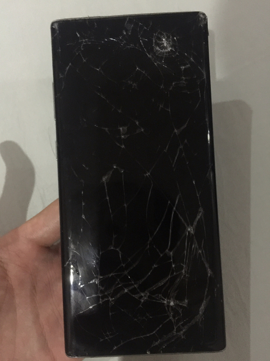 三星note10+ 韩版 粉碎性骨折 感觉...