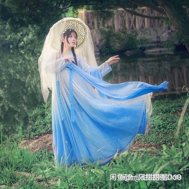 千韵岗辰莲鱼梦 齐胸襦裙 千韵岗辰莲鱼梦