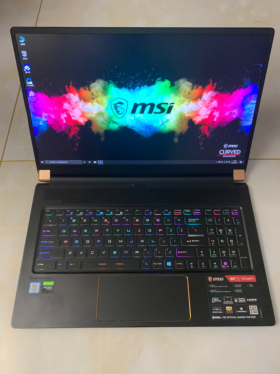 微星GS75 i7处理器  RTX 208...