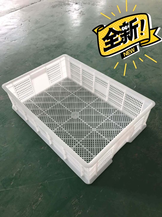 仓库积压大量的小龙虾框子食品筐塑料周转筐零...