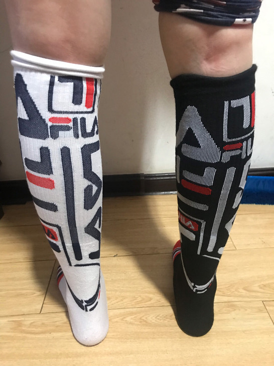 斐乐 长筒袜 滑板袜 潮款