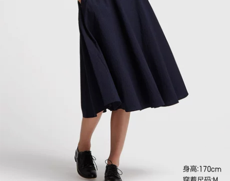 女装 泡泡纱大摆裙 416208 优衣库U...