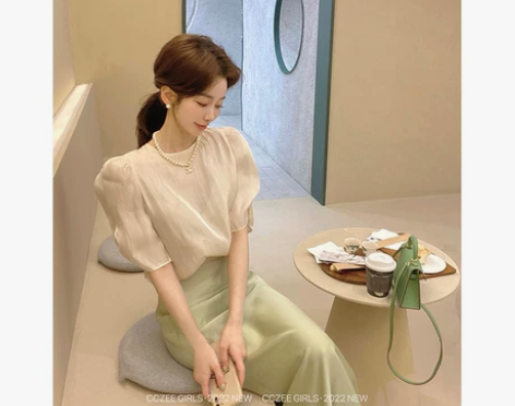 半身裙短裙CCZEE 温柔之欲 2022夏...