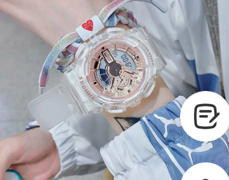 独角兽电子手表女夏季杨紫同款学生初高中少女...