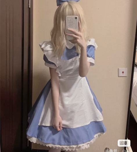 猫老师爱丽丝女佣服洛丽塔Lolita女仆装...