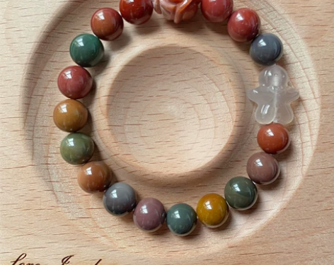 阿拉善 老料浓郁糖豆  双色玫瑰 “天真甜...