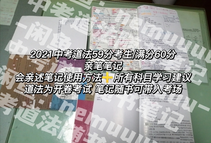 道法笔记 道德与法治中考笔记