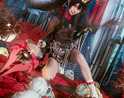 漫骨现货原神cos服胡桃cos游戏套装衣服...