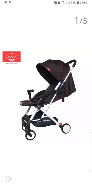 转让悠悠正品宝宝手推车,9层新,宝宝车子多...