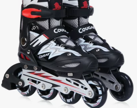 美洲狮旱冰鞋 旱冰鞋溜冰鞋滑冰鞋儿童男女全...