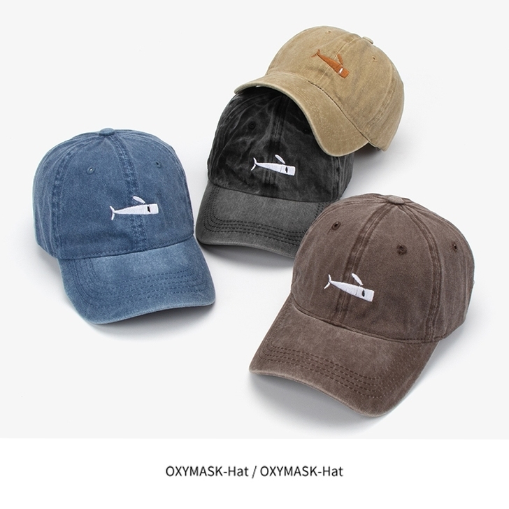 新款水洗做旧图案刺绣鸭舌帽潮男户外时尚个性...