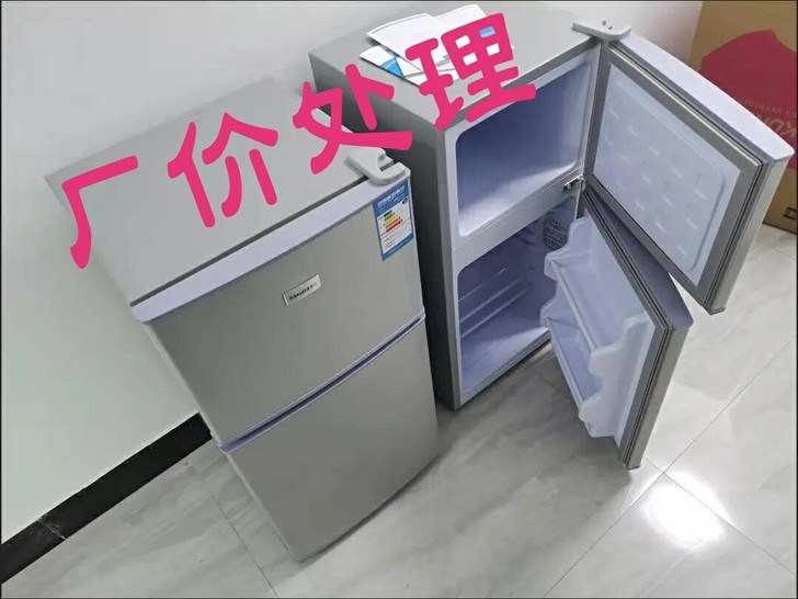 【厂价处理】樱花双门节能小型冰箱，家用租房...