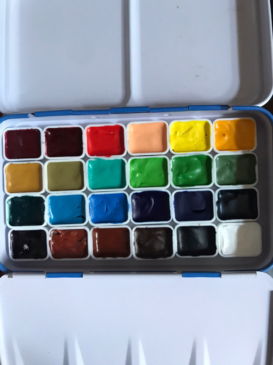 1ml荷尔拜因24色分装足量清仓图片是完全...