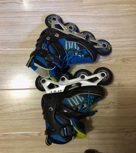 出 轮滑鞋 迪卡农购入 原价500➕ 赠送...