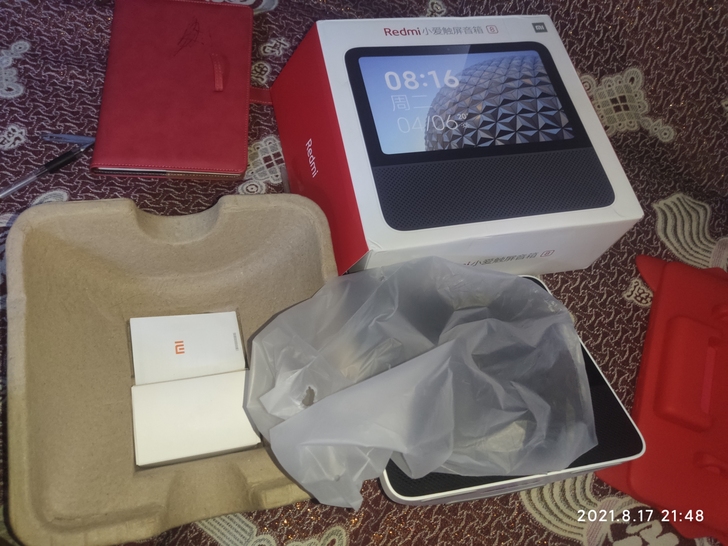 小爱触屏音箱8  仅拆封试机，5月份生产机子