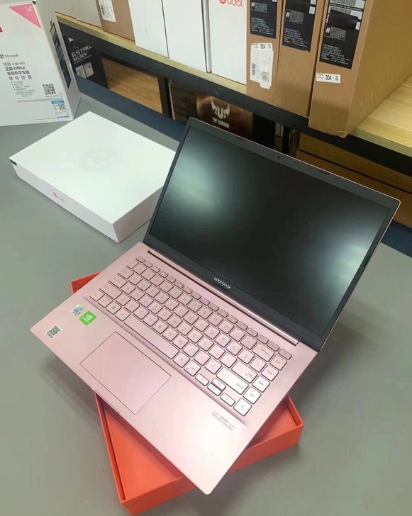 华硕a豆14/13/11代i7/暗夜绿/迷...